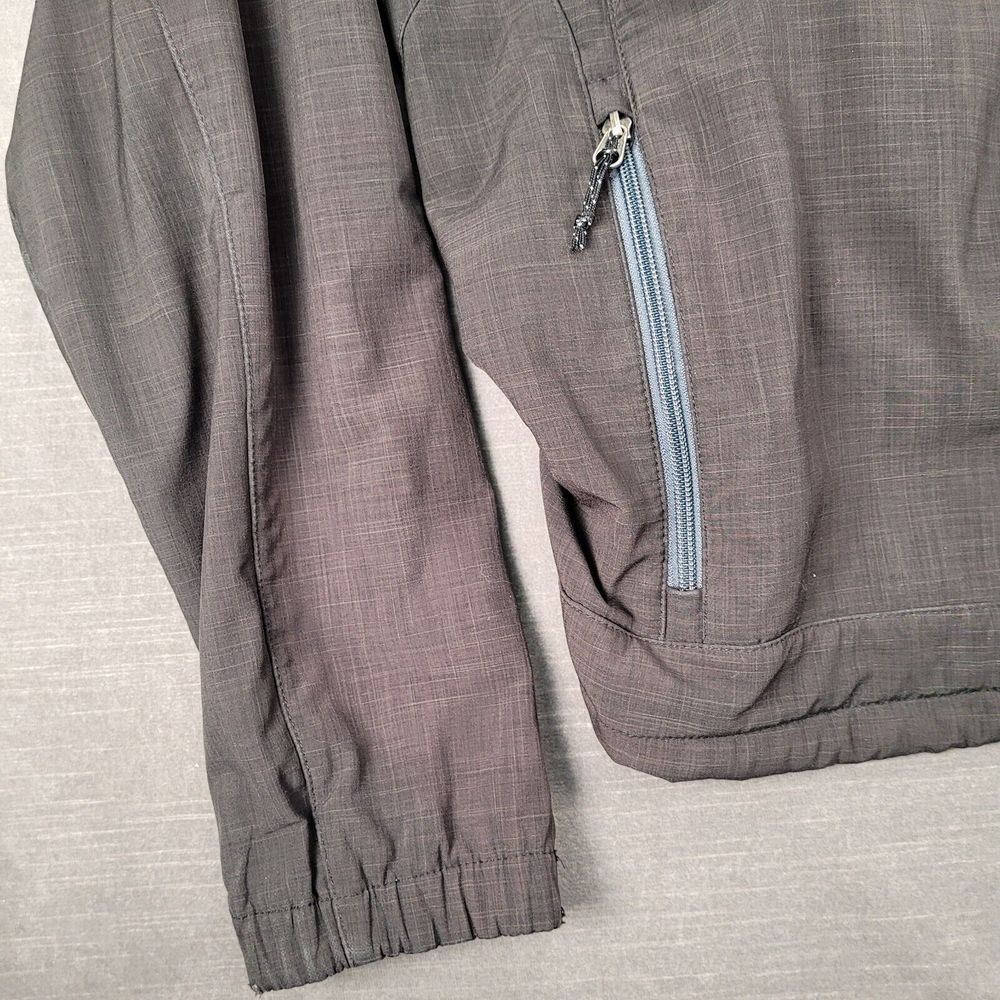 Black Diamond Full Zip Mock Neck Jacket Fleece Lined Black Mens Size Medium - Picture 6 of 10